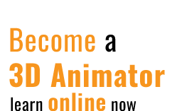 Become a 3D animator, learn online now